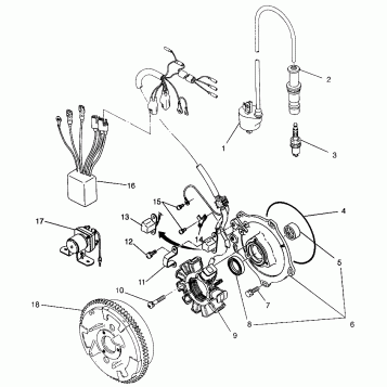 MAGNETO  Magnum 4X4 W968144 and Swedish Magnum 4X4 S968144 (4936053605D010)