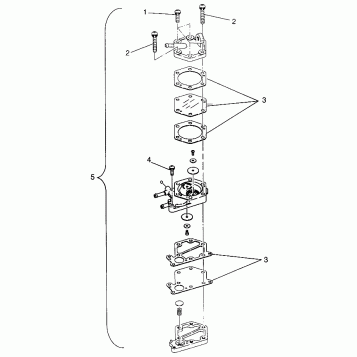 FUEL PUMP Magnum 4X4 W968144 and Swedish Magnum 4X4 S968144 (4936053605D012)