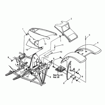 FRONT CAB Magnum 6X6 - W968744 and Magnum 6X6 Swedish - S968744 (4936073607A005)
