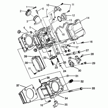 CYLINDER Magnum 6X6 - W968744 and Magnum 6X6 Swedish - S968744 (4936073607D008)