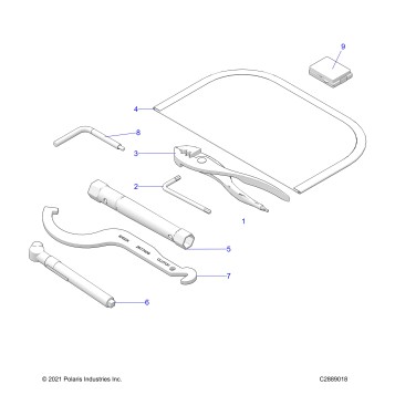 REFERENCE, TOOL KIT - A24SHR57AM (C2889018)