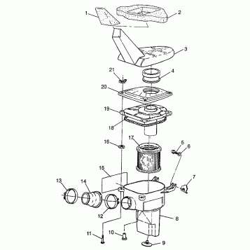 AIR BOX (400L) XPRESS 400L W97CA38C (4939603960B006)