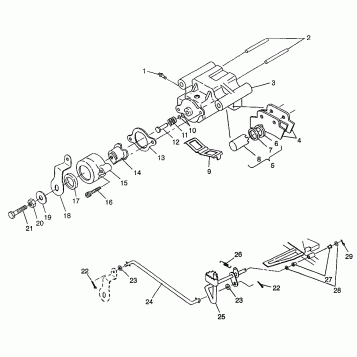 REAR BRAKE XPRESS 300 W97CA28C and  XPRESS 400L W97CA38C (4939603960C010)