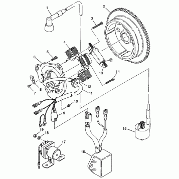MAGNETO (300) XPRESS 300 W97CA28C (4939603960D009)