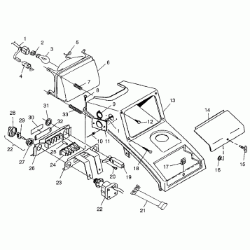 HEADLIGHT Sportsman 400L W97AC38C (4939673967B001)