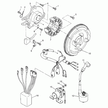 MAGNETO Sportsman 400L W97AC38C (4939673967D008)