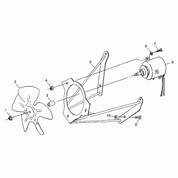 COOLING SYSTEM XPLORER 300 W97CC28C (4939813981A012)