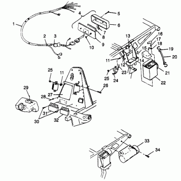 ELECTRICAL/TAILLIGHT Scrambler 400L W97BC38C (4939893989C007)