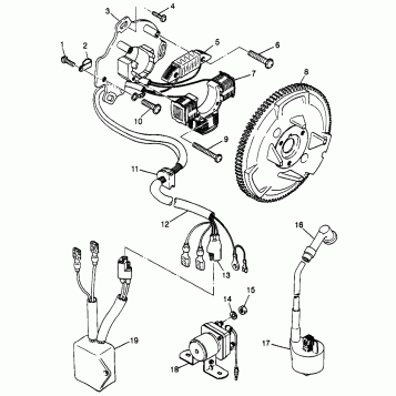 MAGNETO Scrambler 400L W97BC38C (4939893989D007)