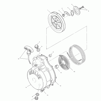 RECOIL STARTER - W97CH50A (4939993999D008)