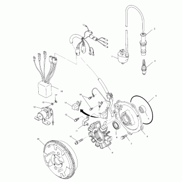 MAGNETO - W97CH50A (4939993999D014)