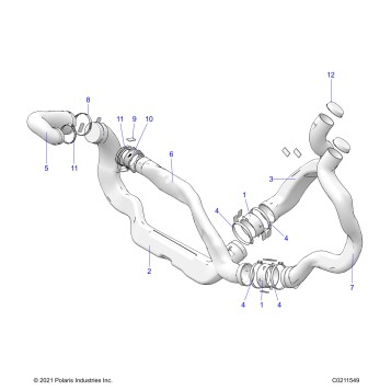 BODY, CLUTCH DUCTS - A22SXN85A4 (C0211549)