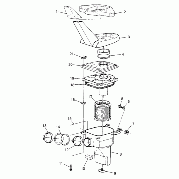 AIR BOX Trail Boss W97AA25C (4940574057A014)
