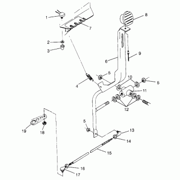 SHIFT LINKAGE Trail Boss W97AA25C (4940574057C005)