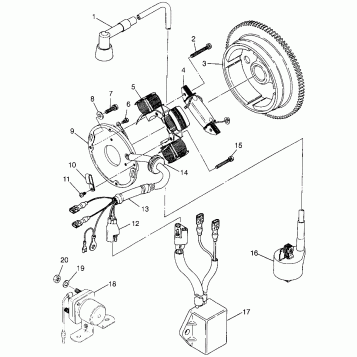 MAGNETO Trail Boss W97AA25C (4940574057C009)
