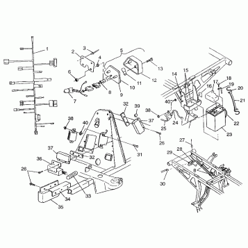 ELECTRICAL/TAILLIGHT Magnum 2X4 W97AA42A (4940704070C003)