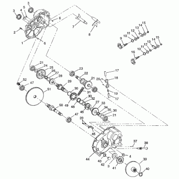 GEARCASE Magnum 2X4 W97AA42A (4940704070C005)