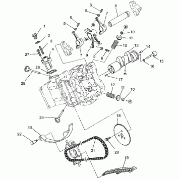 INTAKE and EXHAUST Magnum 2X4 W97AA42A (4940704070C011)