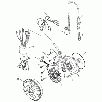 MAGNETO  Magnum 2X4 W97AA42A (4940704070D006)