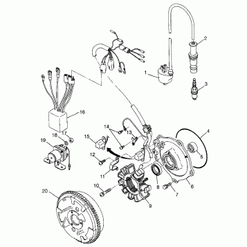 MAGNETO  Magnum 6X6 W97AE42A and Swedish Magnum 6X6 S97AE42E (4940754075E006)