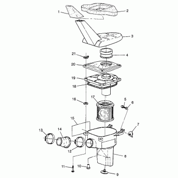 AIR BOX BIG BOSS 6X6 400L W97AE38A (4940814081B002)
