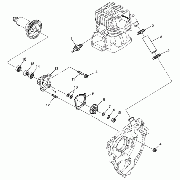 WATER PUMP BIG BOSS 6X6 400L W97AE38A (4940814081D009)