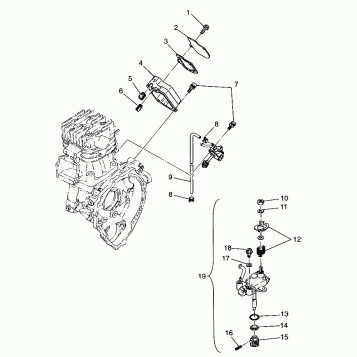 OIL PUMP BIG BOSS 6X6 400L W97AE38A (4940814081D010)