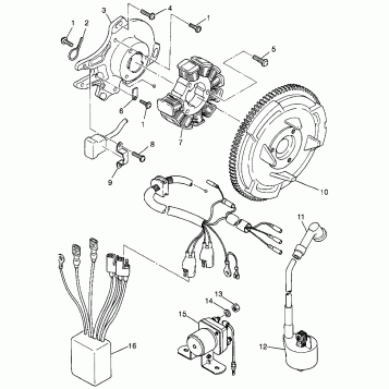 MAGNETO BIG BOSS 6X6 400L W97AE38A (4940814081D014)