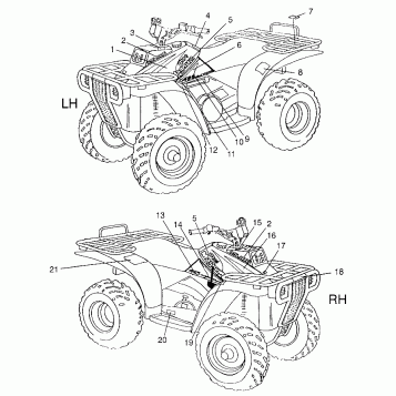 DECALS Magnum 4X4 W97AC42A, Swedish Magnum 4X4 S97AC42E and Norwegian Magnu (4940834083A008)