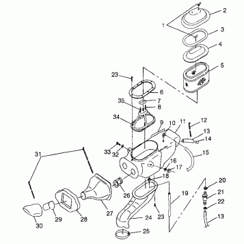 AIR BOX Magnum 4X4 W97AC42A, Swedish Magnum 4X4 S97AC42E and Norwegian Magn (4940834083B001)