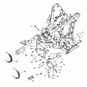 FRONT DRIVE Magnum 4X4 W97AC42A, Swedish Magnum 4X4 S97AC42E and Norwegian (4940834083B005)