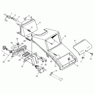 HEADLIGHT Magnum 4X4 W97AC42A,  Swedish Magnum 4X4 S97AC42E and Norwegian M (4940834083C007)
