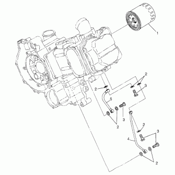 OIL FILTER Magnum 4X4 W97AC42A, Swedish Magnum 4X4 S97AC42E and Norwegian M (4940834083D005)