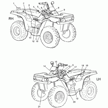 DECALS  XPLORER 500 W97CD50A (4941354135A008)