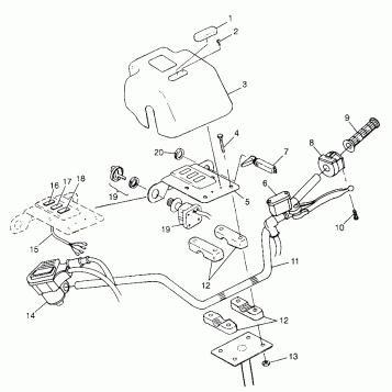 HANDLEBAR - W97CD50A (4941354135B011)