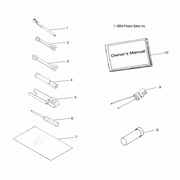 TOOL KIT - W97CD50A (4941354135B014)