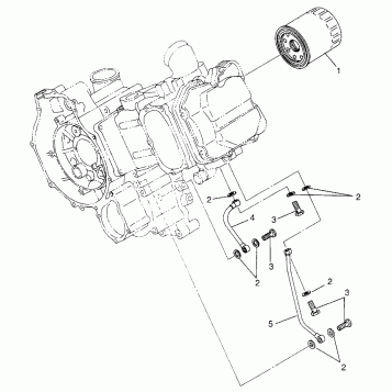 OIL FILTER  XPLORER 500 W97CD50A (4941354135D012)