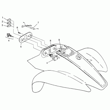 CONTROL PANEL  Scrambler 500 W97BC50A (4943074307A008)