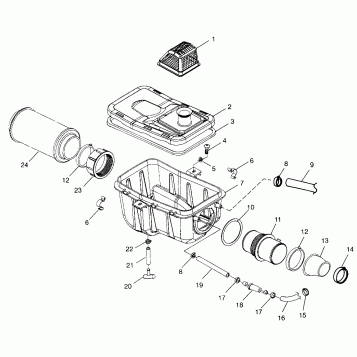 AIR BOX  Scrambler 500 W97BC50A (4943074307B008)