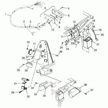 ELECTRICAL/TAILLIGHT  Scrambler 500 W97BC50A (4943074307C008)