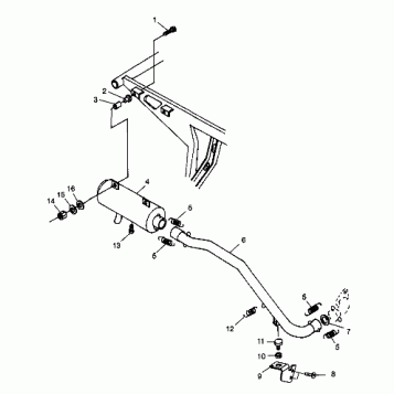 EXHAUST SYSTEM - W98BC50A (4944994499a012)