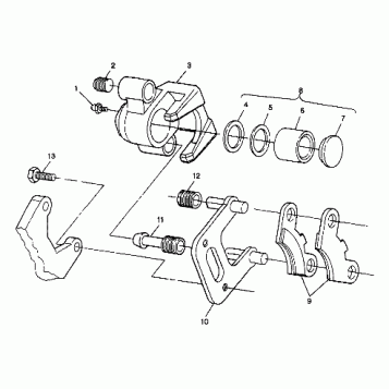 FRONT BRAKE - W98BC50A (4944994499b007)