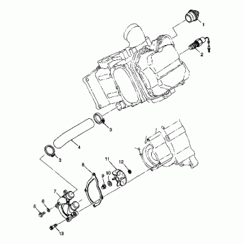 WATER PUMP - W98BC50A (4944994499d009)