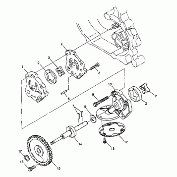 OIL PUMP - W98BC50A (4944994499d010)