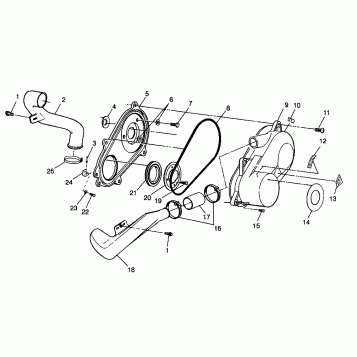 CLUTCH COVER - W98AC42A (4945214521C002)