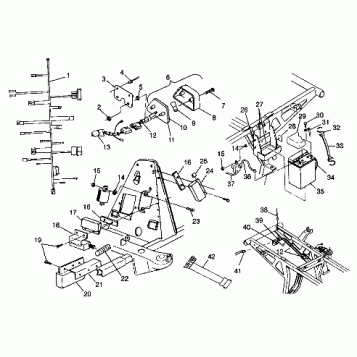 ELECTRICAL/TAILLIGHT - W98AC42A (4945214521C013)