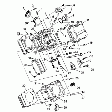 CYLINDER - W98AC42A (4945214521D004)