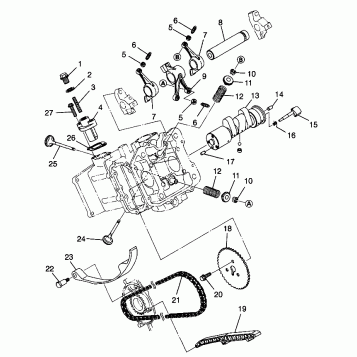 INTAKE and EXHAUST - W98AC42A (4945214521D006)