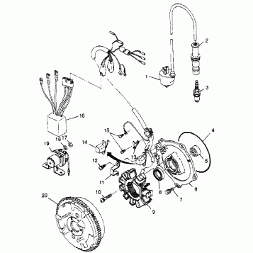 MAGNETO - N98AC42D (4945214521E001)