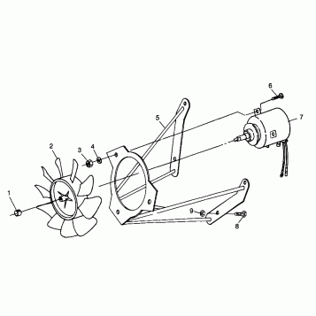 COOLING SYSTEM XPLORER 300 W98CC28C (4945264526A012)